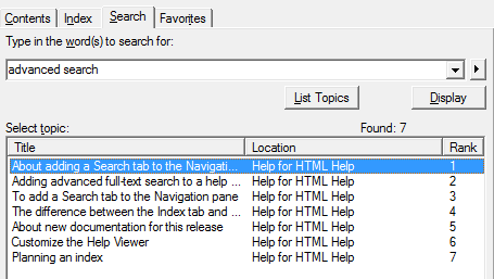 HTML_HelpSearch