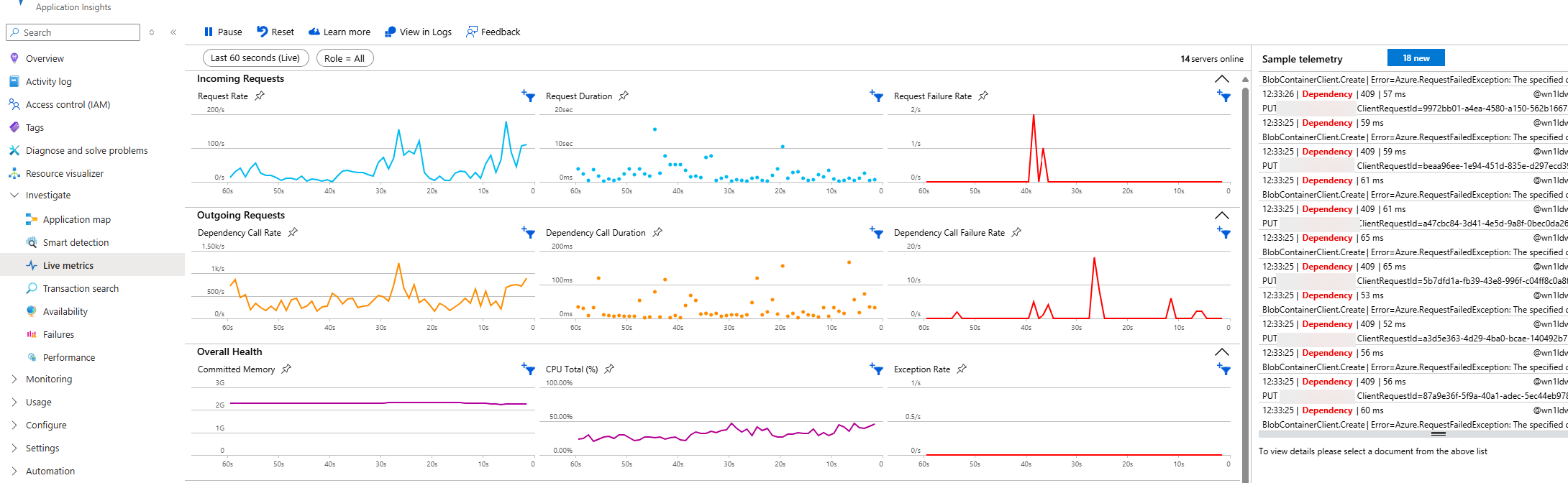 App Service Plan CPU